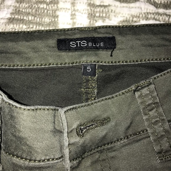 ‘STS Blue’ Olive Skinny Ankle Jeans - Picture 4 of 8
